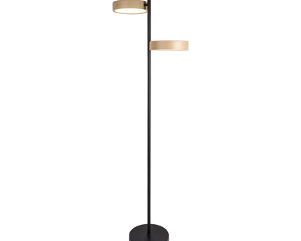 LED -vloerlamp "Tessa" amandel
