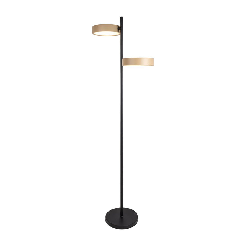 LED -vloerlamp "Tessa" amandel