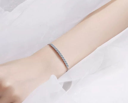 Chique Moissanite Stone Smile armband