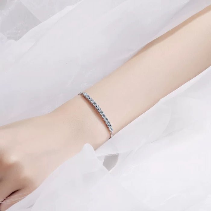 Chique Moissanite Stone Smile armband