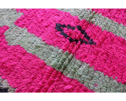 Zuiver wollen Marokkaans Berber halkleed 71 x 355 cm