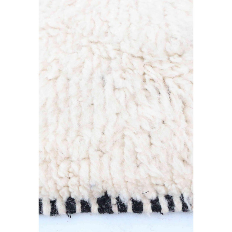 Zuiver wollen Marokkaans Berber-tapijt 136 x 213 cm