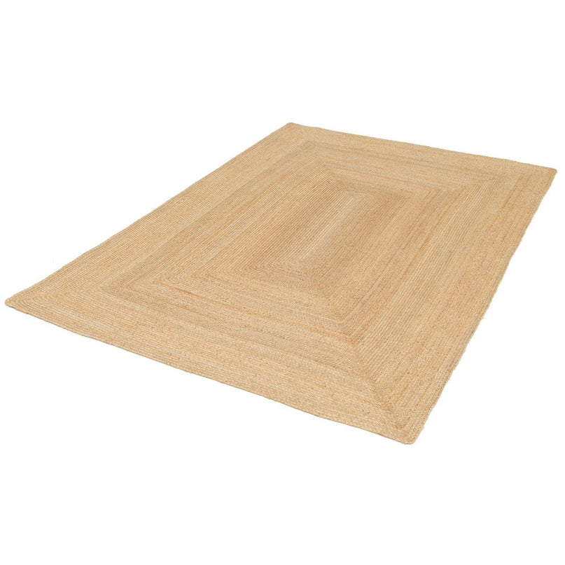 Handgemaakte designermat in Indira Jute
