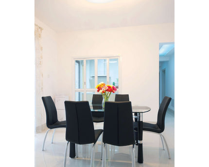LED -plafondlicht "Nashville" Ø 40 cm, vele functies, gemaakt van metaal en plastic, wit, met geïntegreerde LED's, verlichting voor woonkamers, gang of kantoor