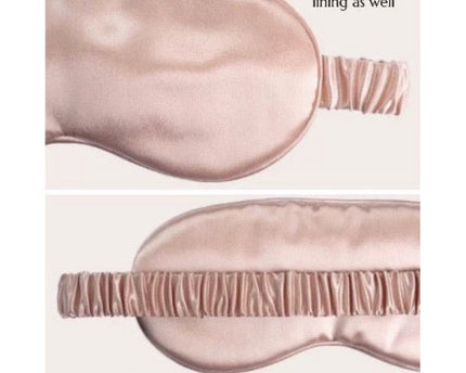 100% zijde ontspanningsslaapmasker-22 mm-effen kleuren-oversize