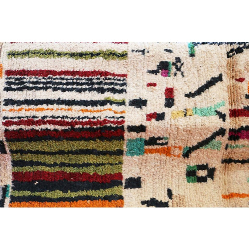 Zuiver wollen Marokkaans Berber halkleed 75 x 378 cm
