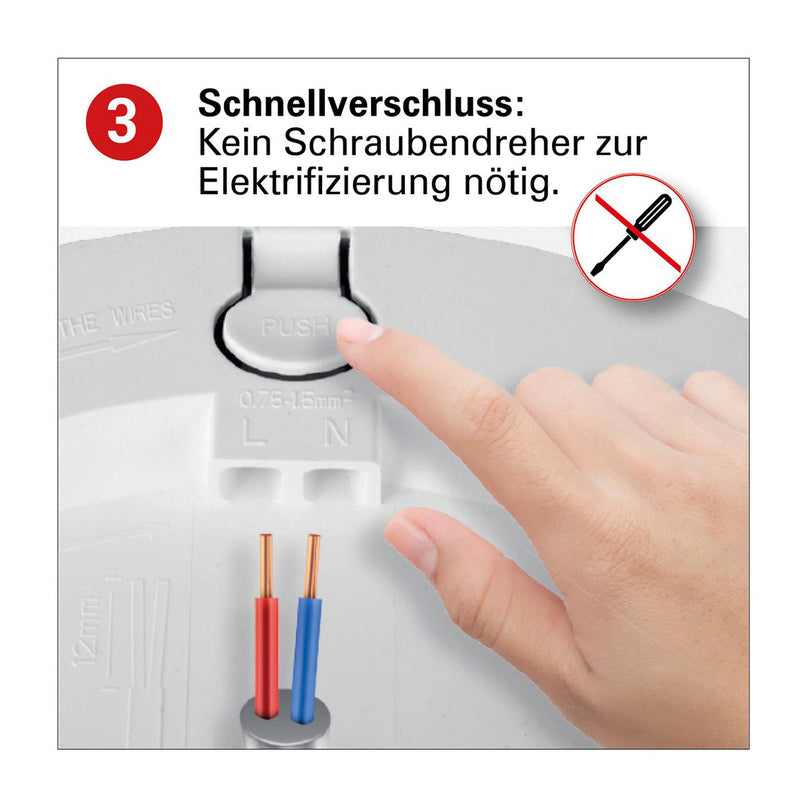 LED -plafondlicht "bonus" Ø: 17 cm