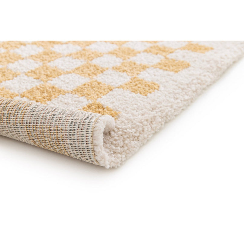 Tapis à poil haut doux en comfortabele CHECKERS