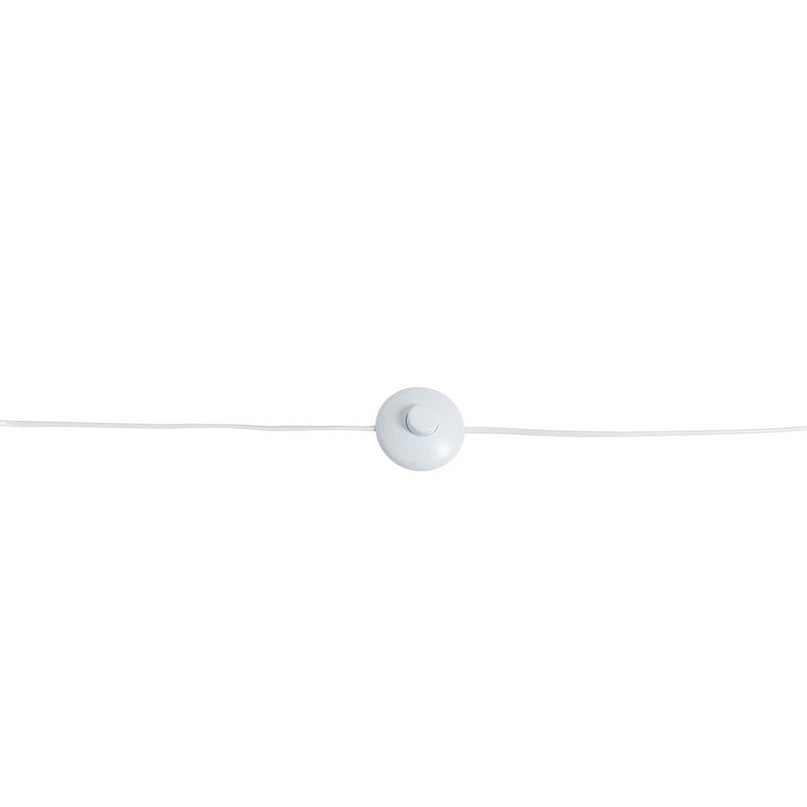Staande lamp "Finja" gemaakt van natuurlijk gekleurde plastic/holzimitatie, met E27-versieverlichting voor woonkamer, eetkamer of kantoor, 148 cm hoog