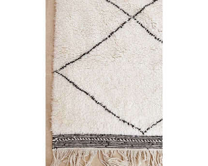 Zuiver wollen Marokkaans Berber-tapijt 210 x 300 cm