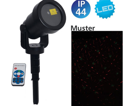 Laser buiten spion met projector, spies gemaakt van plastic, kleurrijk, met geïntegreerde LED, spotlight voor buiten