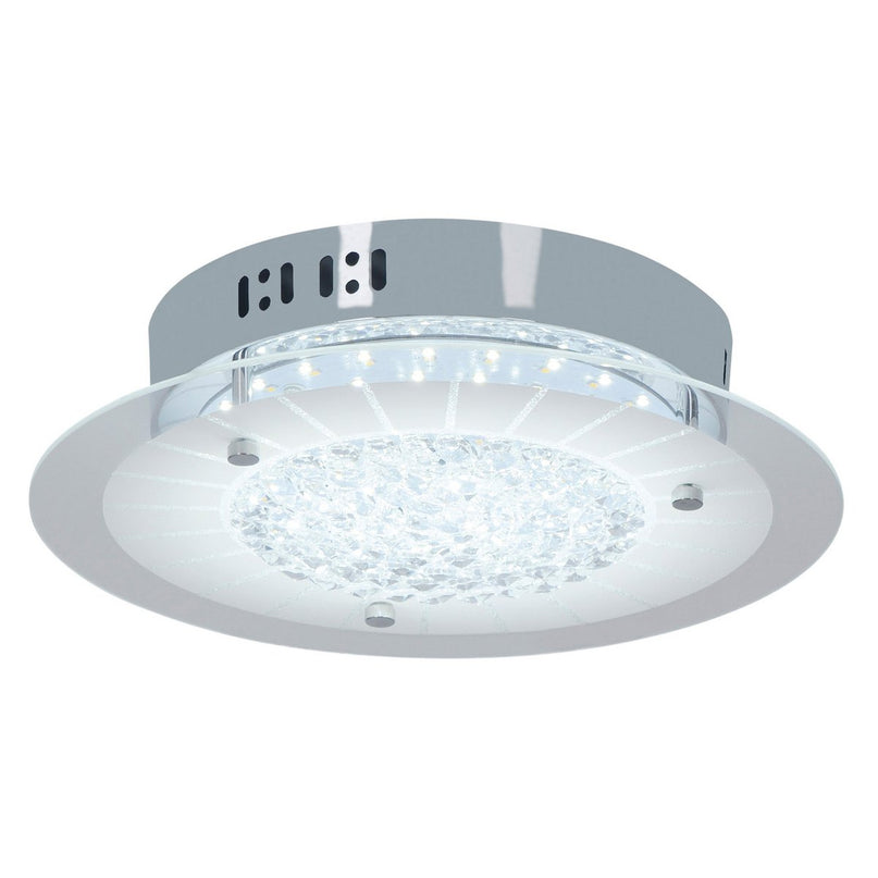 LED plafondlamp "Chur" met kristaleffect