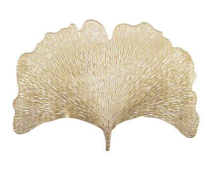 Ginkgo gouden plaat 44x30 cm