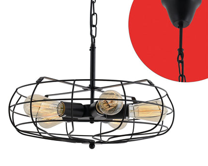 Metalen hanglamp "Alex"