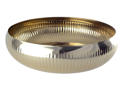 36 cm gehakte patroon vergulde fruit gesneden