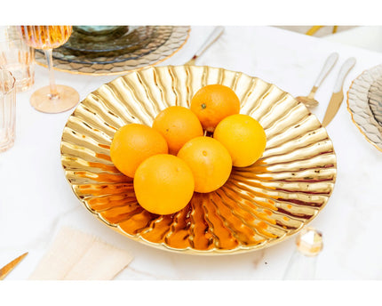 Briljante gouden decoratieve snit 36x36x5.5 cm