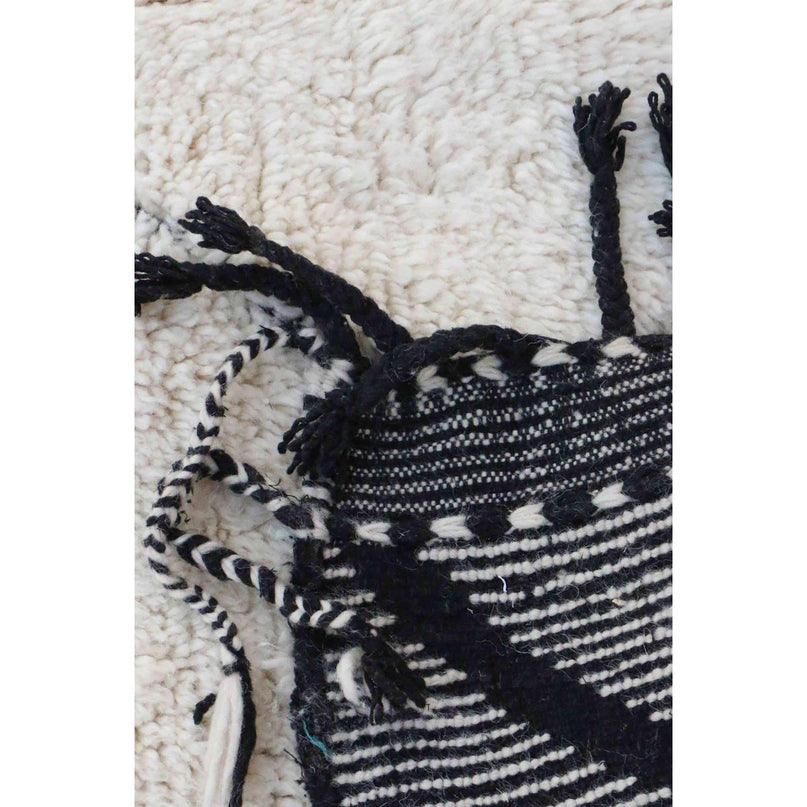 Zuiver wollen Marokkaans Berber-tapijt 148 x 248 cm