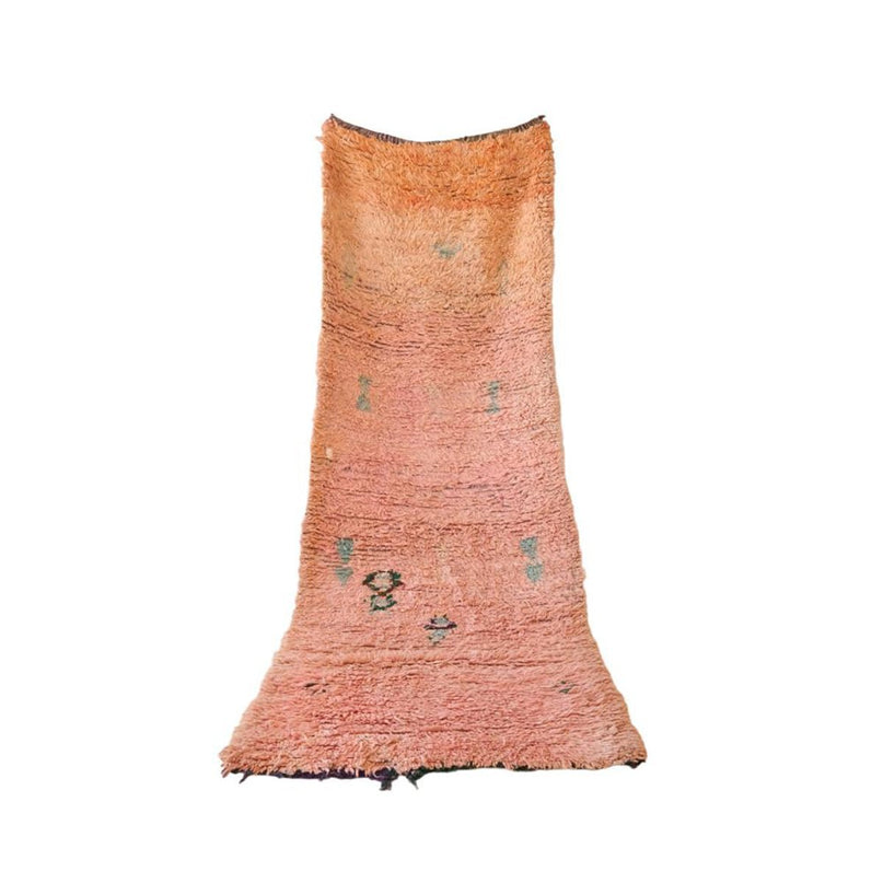Zuiver wollen Marokkaans Berber-tapijt 104 x 310 cm