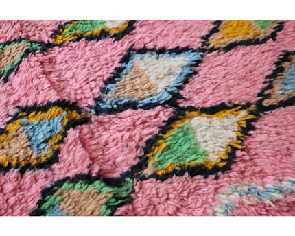 Zuiver wollen Marokkaans Berber halkleed 70 x 340 cm