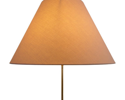 Lampenkap voor tafellichten "causia", Ø aan de onderkant 50 cm, Ø Top 22 cm, 33 cm hoog, polyester katoenen mengsel in wit
