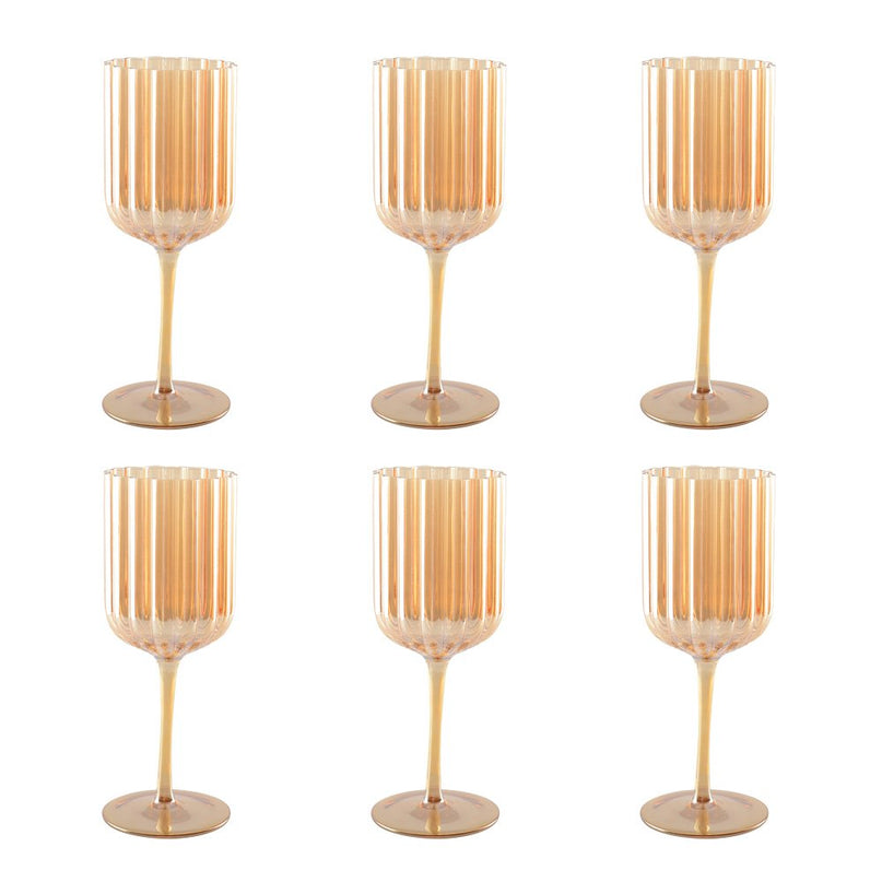 Gouden wijnglazen - veel 6