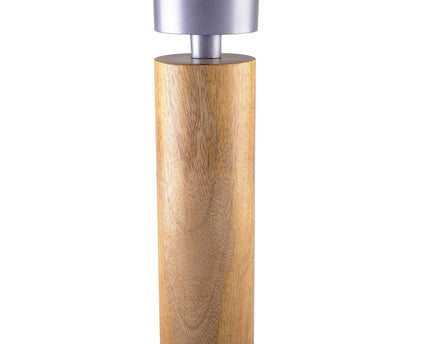 23 cm hout- en metalen kaarsenhouder