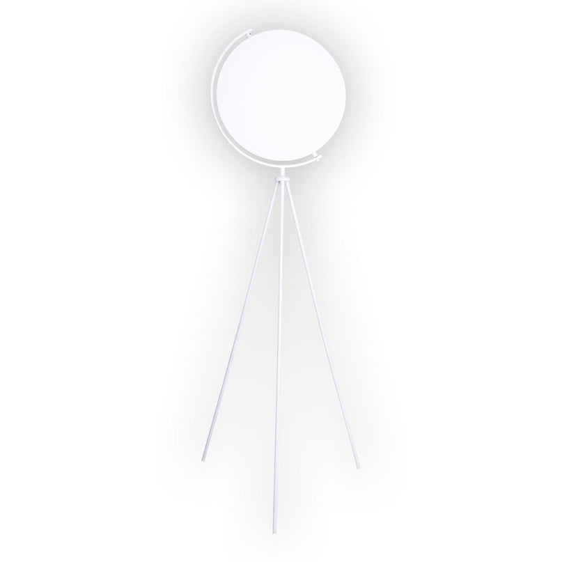 Textiel vloerlamp "Munega" h: 156cm