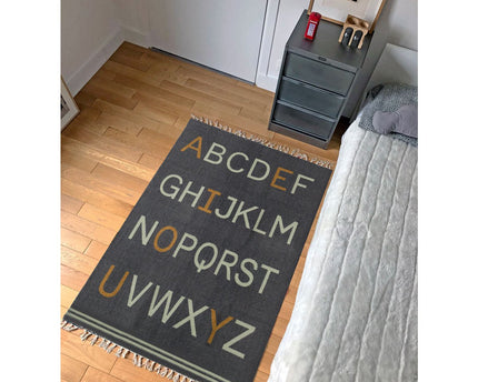Tapis enfant en katoen ALFABET