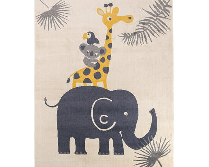 JUNGLE zacht kindervloerkleed