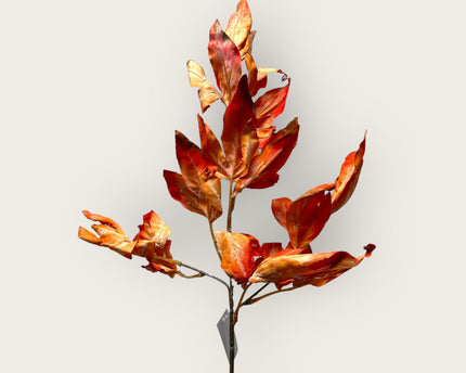Herfstserie Yellow Bladeren | Zijden kunstbloem | Lengte 66cm  1pcs