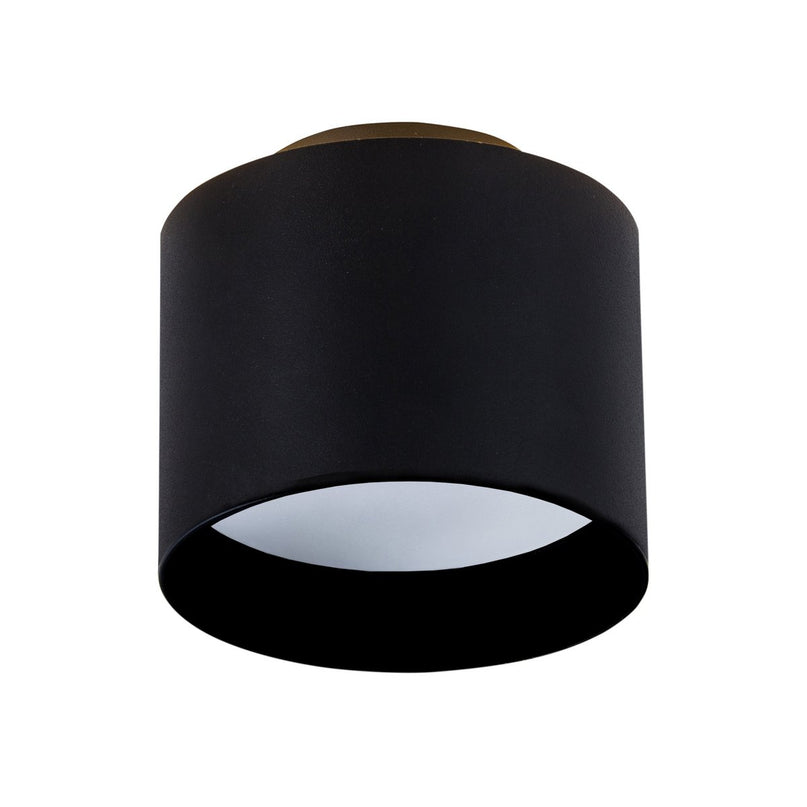 LED Spot "Trios" Ø 10 cm zwart, gemaakt van metaal en plastic met geïntegreerde LED's