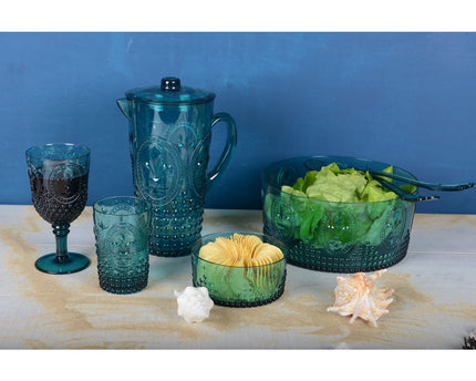Beker 14 cm turquoise in acryl
