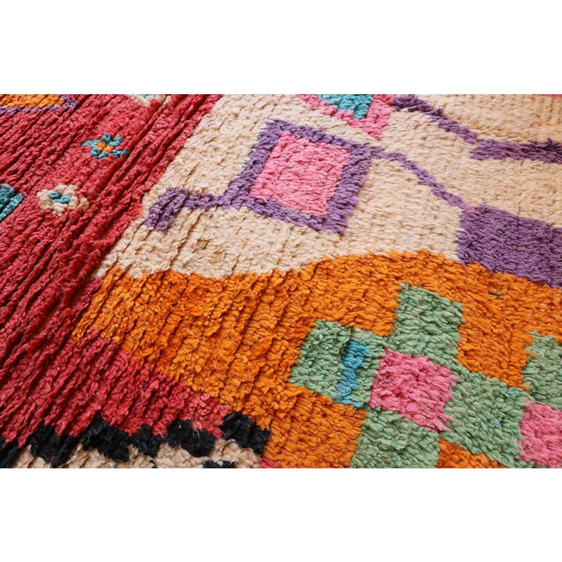 Zuiver wollen Marokkaans Berber-tapijt 209 x 316 cm
