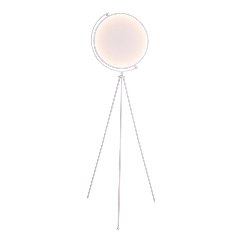 Textiel vloerlamp "Munega" h: 156cm