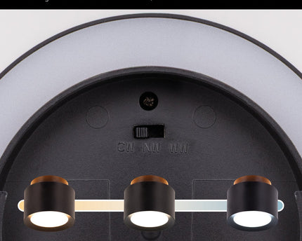 LED Spot D: 11,5 cm Schwarz "Trimes"