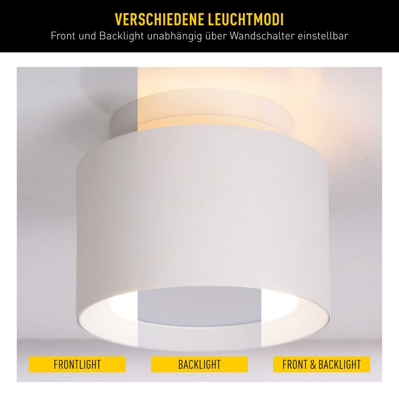LED Spot D: 11,5 cm witte "Trimes"