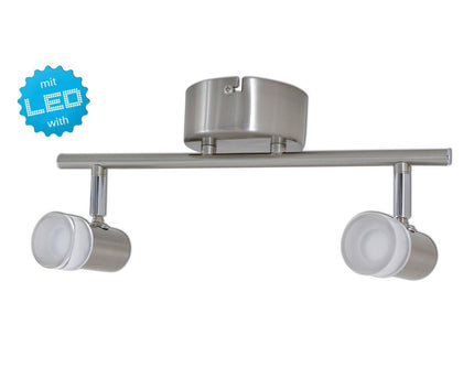 2 LED-wand u. Plafondlamp "Malaga" l:34cm