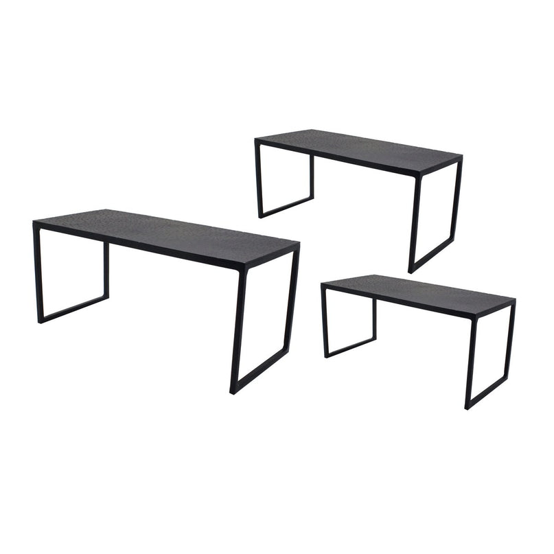 RECHTHOEKIGE BUFFETSTANDSET 3