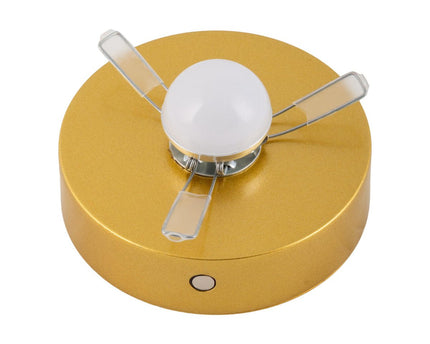 Ackitical Lamp "Luise" goud, klassiek, goud, met geïntegreerde LED, warm wit