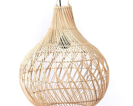 Rotanlamp | Boho lampenkap | Hanglamp KENARI