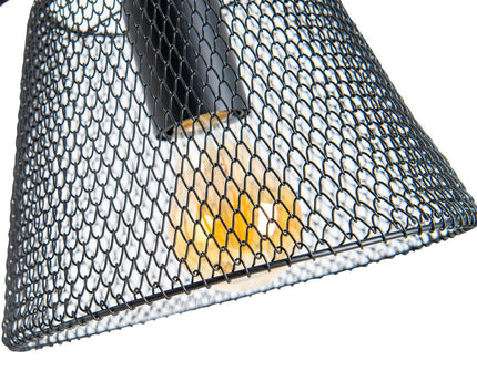 Tafellamp "Korie", metalen tafellamp in het zwart, met E27 -aansluiting, 50 cm hoog, voor woonkamer en kantoor.