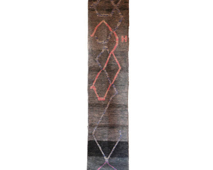 Gangkleed van zuiver berberwol 75 x 406 cm