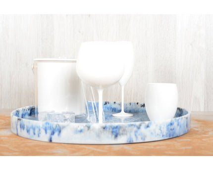 Witte wijnglazen in 460 ml acryl - veel 6