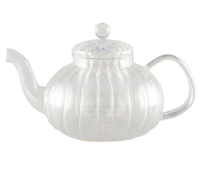 Glazen theepot