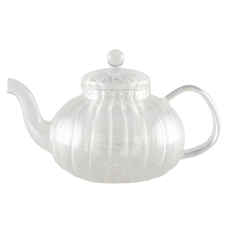 Glazen theepot