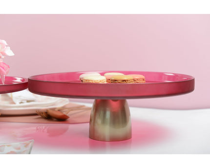 Raspberry Cake Dish Dore 28 cm