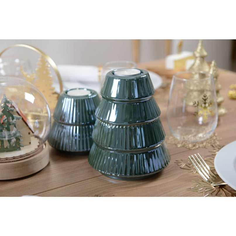 Bonbonnière en Fir Fir Green Hoogte 15 cm Firwritten