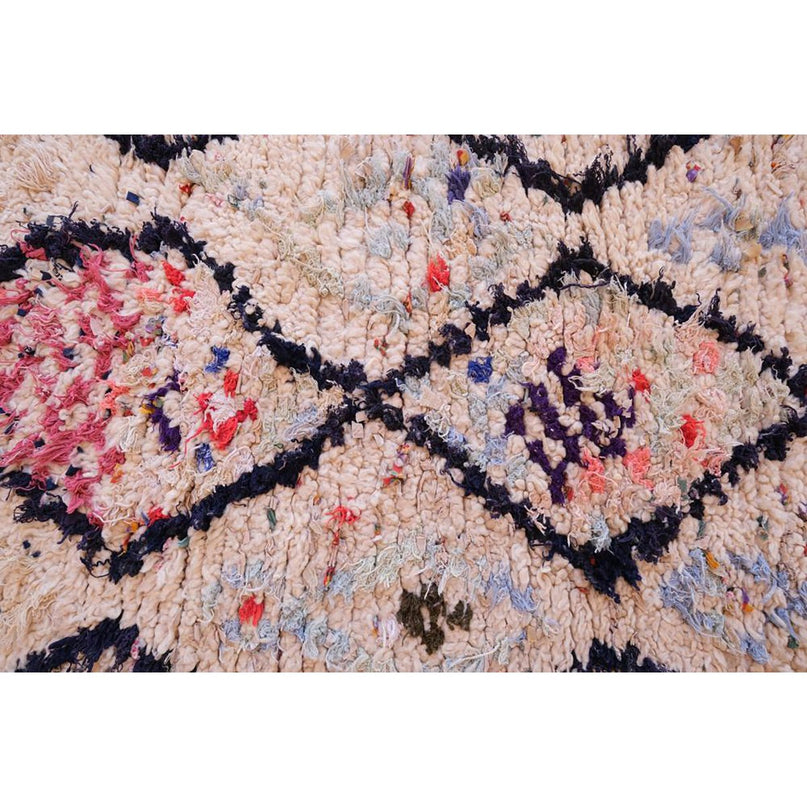 Zuiver wollen Marokkaans Berber-tapijt 85 x 172 cm