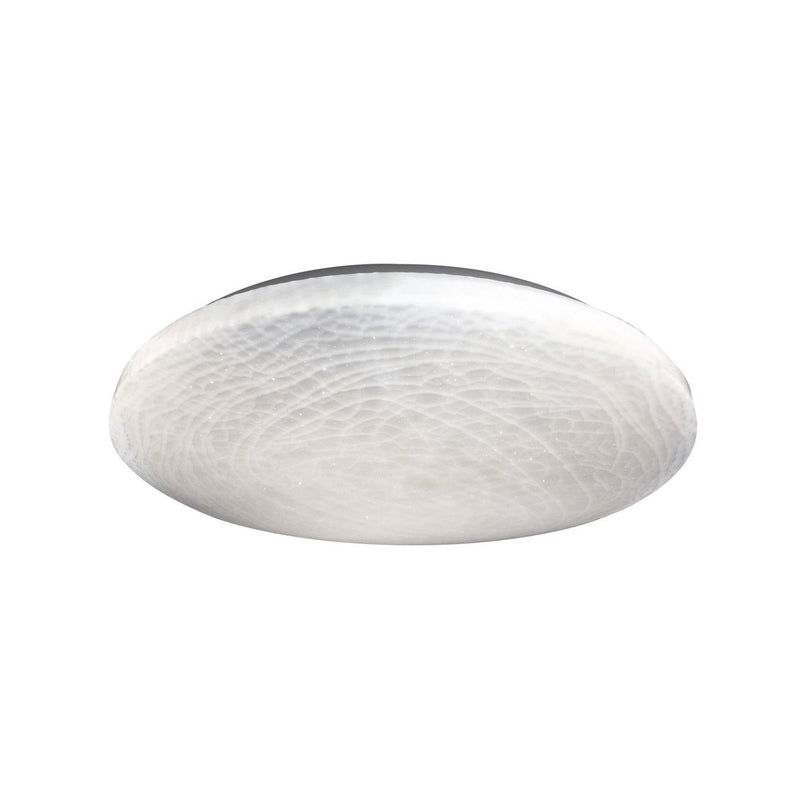 LED plafondlamp "Polaris" d: 48cm kristaleffect