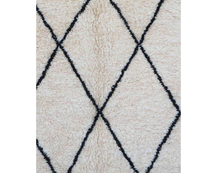 Zuiver wollen Marokkaans Berber-tapijt 200 x 300 cm
